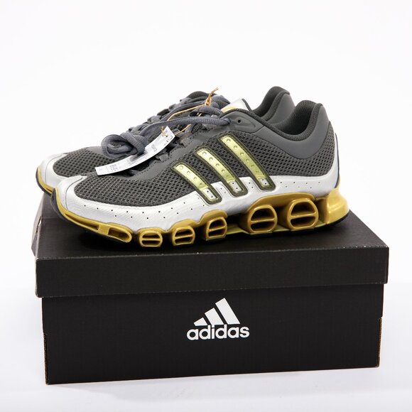 Adidas a3 Megaride 20th Anniversary - Grey Gold Silver Mens Size 8.5 - Picture 1 of 8